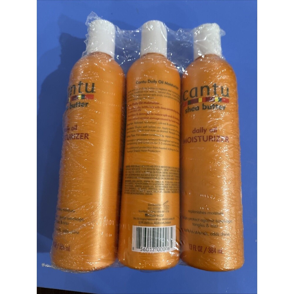 ONE bottle Of Cantu Shea Butter Daily Oil Moisturizer, 13 oz. New Unopened